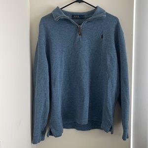 Polo Ralph Lauren blue large sweater. Non smoking house.